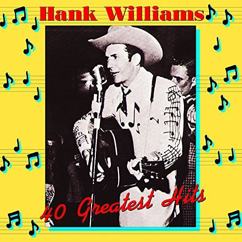 Hank Williams - Hank Williams 40 Greatest Hits (180 Gram Vinyl) [Import] (2 Lp's) | Mint (M) Mint (M)-