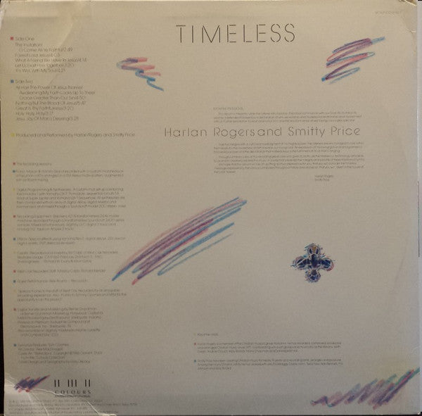 Harlan Rogers And Smitty Price - Timeless (Hymns In Colour) | Near Mint (NM) Near Mint (NM)-