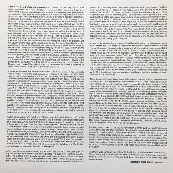 Harold Budd - I Know This Much Is True (Music From The HBO Series) | Mint (M) Mint (M)-