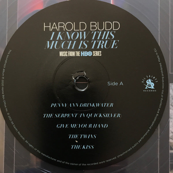 Harold Budd - I Know This Much Is True (Music From The HBO Series) | Mint (M) Mint (M)-