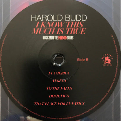 Harold Budd - I Know This Much Is True (Music From The HBO Series) | Mint (M) Mint (M)-