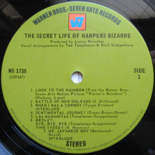 Harpers Bizarre - The Secret Life Of Harpers Bizarre | Near Mint (NM) Near Mint (NM)--