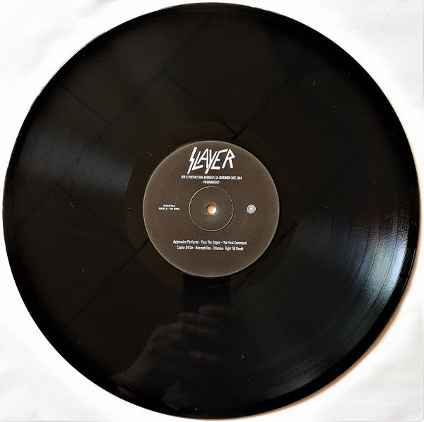 Slayer - Have A Good New Year, Berkeley Live At Ruthie's Inn, Berkeley, CA. December 31st, 1984 - FM Broadcast - | Mint (M) Mint (M)-