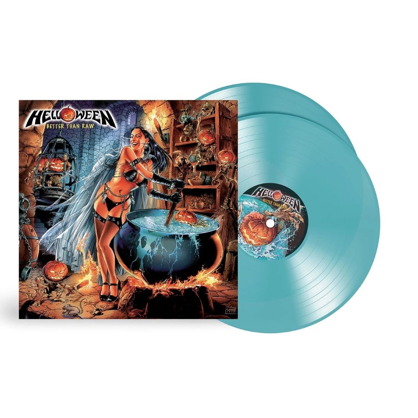 Helloween - Better Than Raw (BLUE 2xVINYL) | Mint (M) Mint (M)-