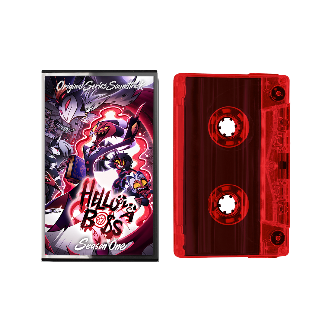 Helluva Boss - Helluva Boss: Season 1 (Original Soundtrack) [Blood Red Cassette] |-
