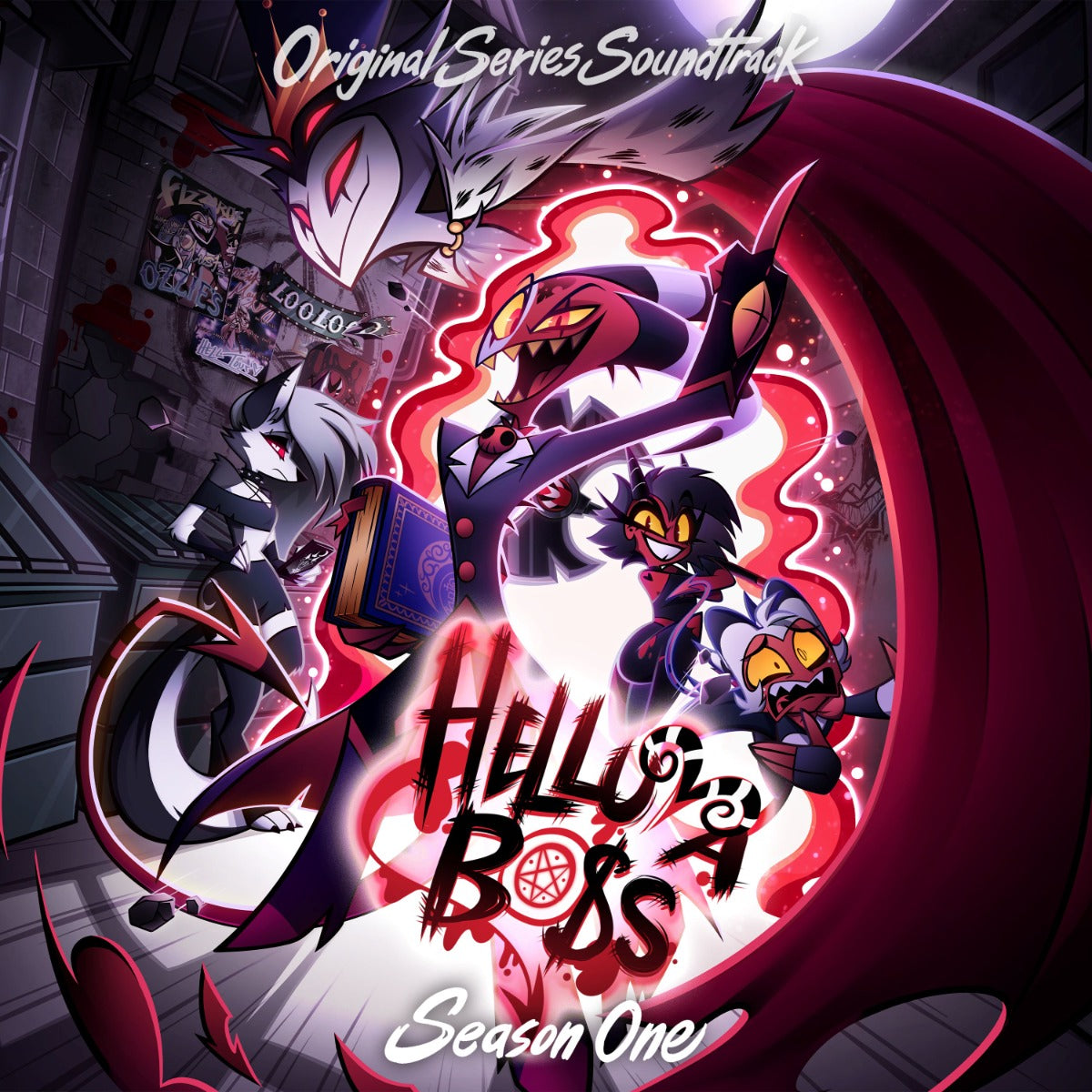 Helluva Boss - Helluva Boss: Season 1 (Original Soundtrack) [Indie Exclusive Demon Blood Vinyl] |-