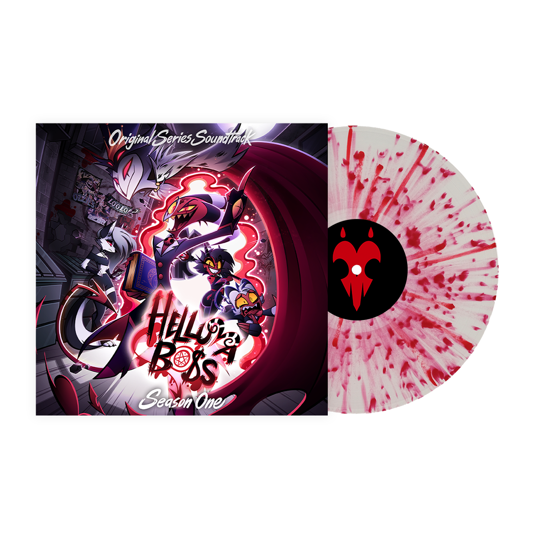 Helluva Boss - Helluva Boss: Season 1 (Original Soundtrack) [Standard Blood Splatter Vinyl] |-