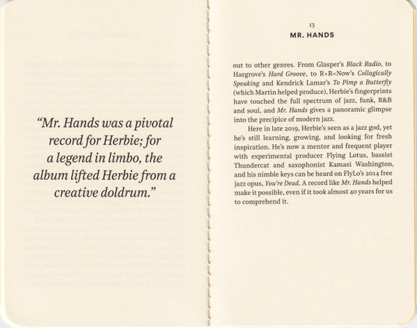 Herbie Hancock - Mr. Hands | Mint (M) Mint (M)-