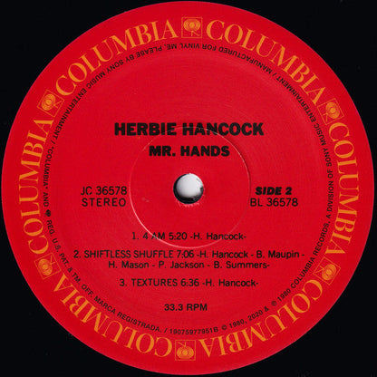Herbie Hancock - Mr. Hands | Mint (M) Mint (M)-