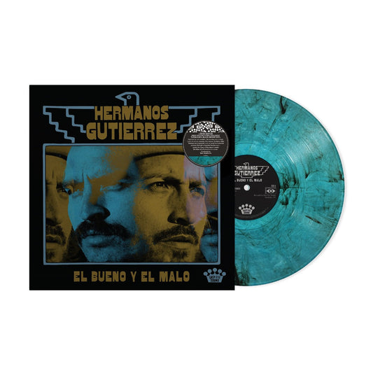 Hermanos Gutiérrez - El Bueno Y El Malo (Indie Exclusive Turquoise/Black Smoke VINYL) | Mint (M) Mint (M)-