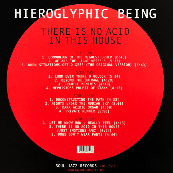 Hieroglyphic Being - There Is No Acid In This House | Mint (M) Mint (M)--