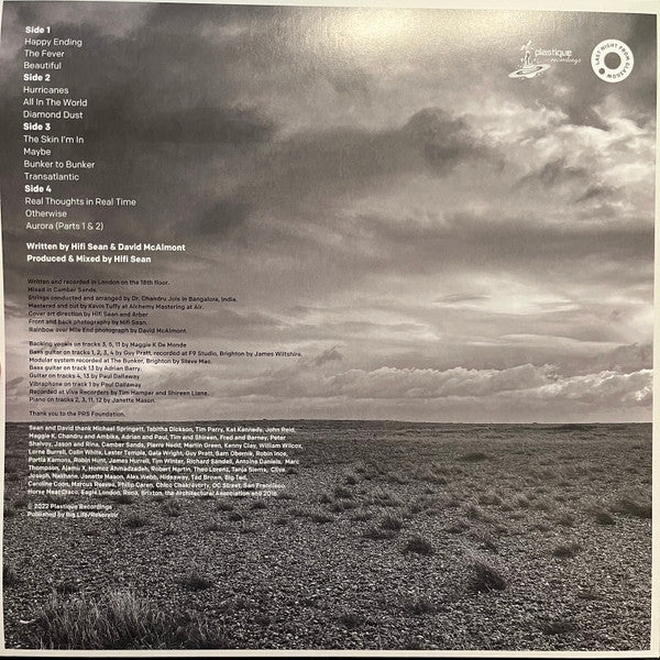 Hifi Sean & David McAlmont - Happy Ending (CLEAR VINYL 2xLP Last Night From Glasgow LNFG57CC 2022) | NEW-