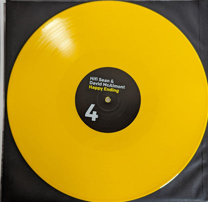 Hifi Sean & David McAlmont - Happy Ending (YELLOW VINYL 2xLP Last Night From Glasgow LNFG57Y 2022) | NEW-
