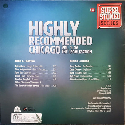 Various - Highly Recommended Chicago Vol. 1 G6 The Legalization | Mint (M) Mint (M)-