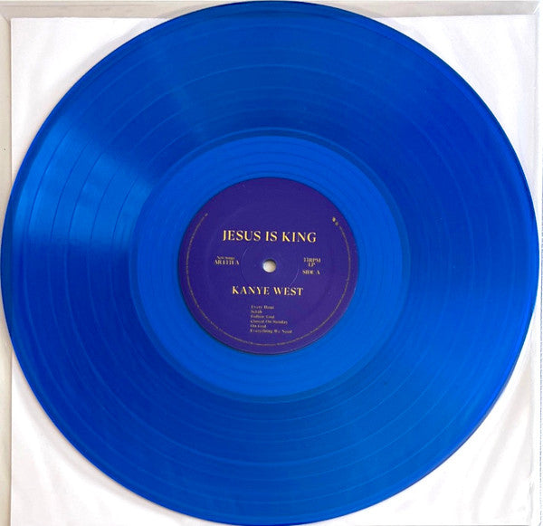 Kanye West - Jesus Is King (TRANSLUCENT BLUE VINYL) | Mint (M) Mint (M)-