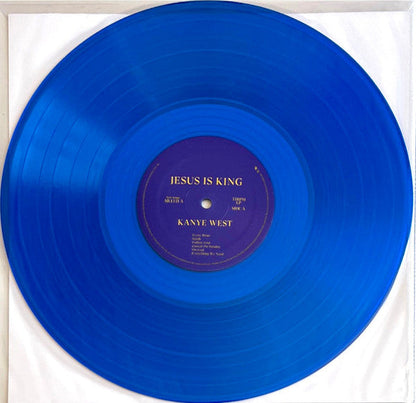 Kanye West - Jesus Is King (TRANSLUCENT BLUE VINYL) | Mint (M) Mint (M)-