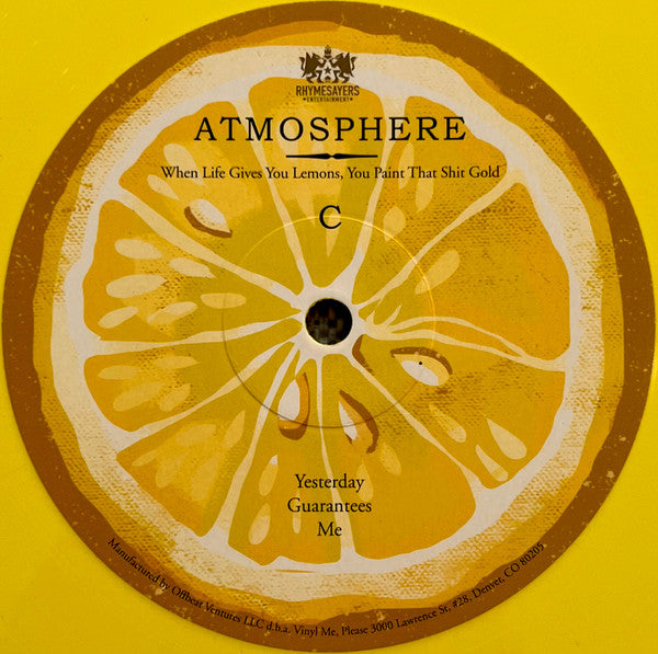 When Life Gives You Lemons, You Paint That Shit Gold (DINGED) | Mint (M) Excellent+ (EX+)-