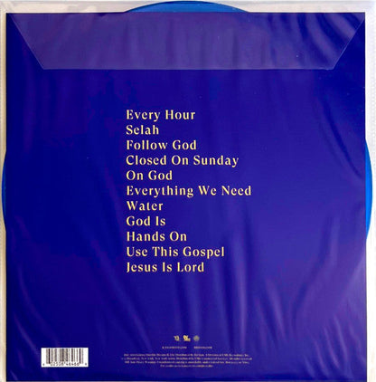 Kanye West - Jesus Is King (TRANSLUCENT BLUE VINYL) | Mint (M) Mint (M)-
