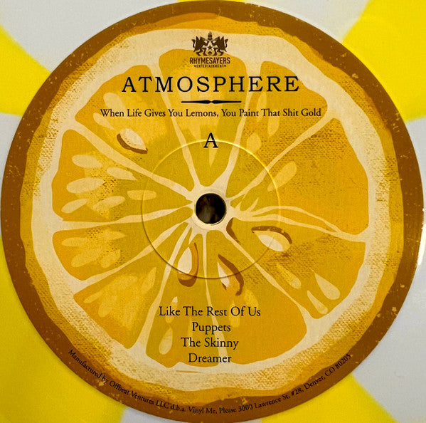 When Life Gives You Lemons, You Paint That Shit Gold (DINGED) | Mint (M) Excellent+ (EX+)-