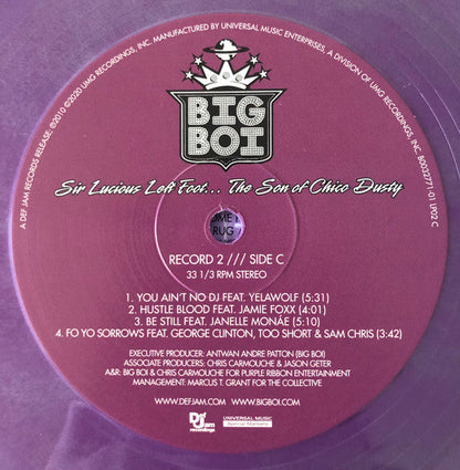 Big Boi - Sir Lucious Left Foot... The Son Of Chico Dusty (2xVINYL) | Mint (M) Mint (M)-