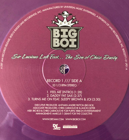 Big Boi - Sir Lucious Left Foot... The Son Of Chico Dusty (2xVINYL) | Mint (M) Mint (M)-