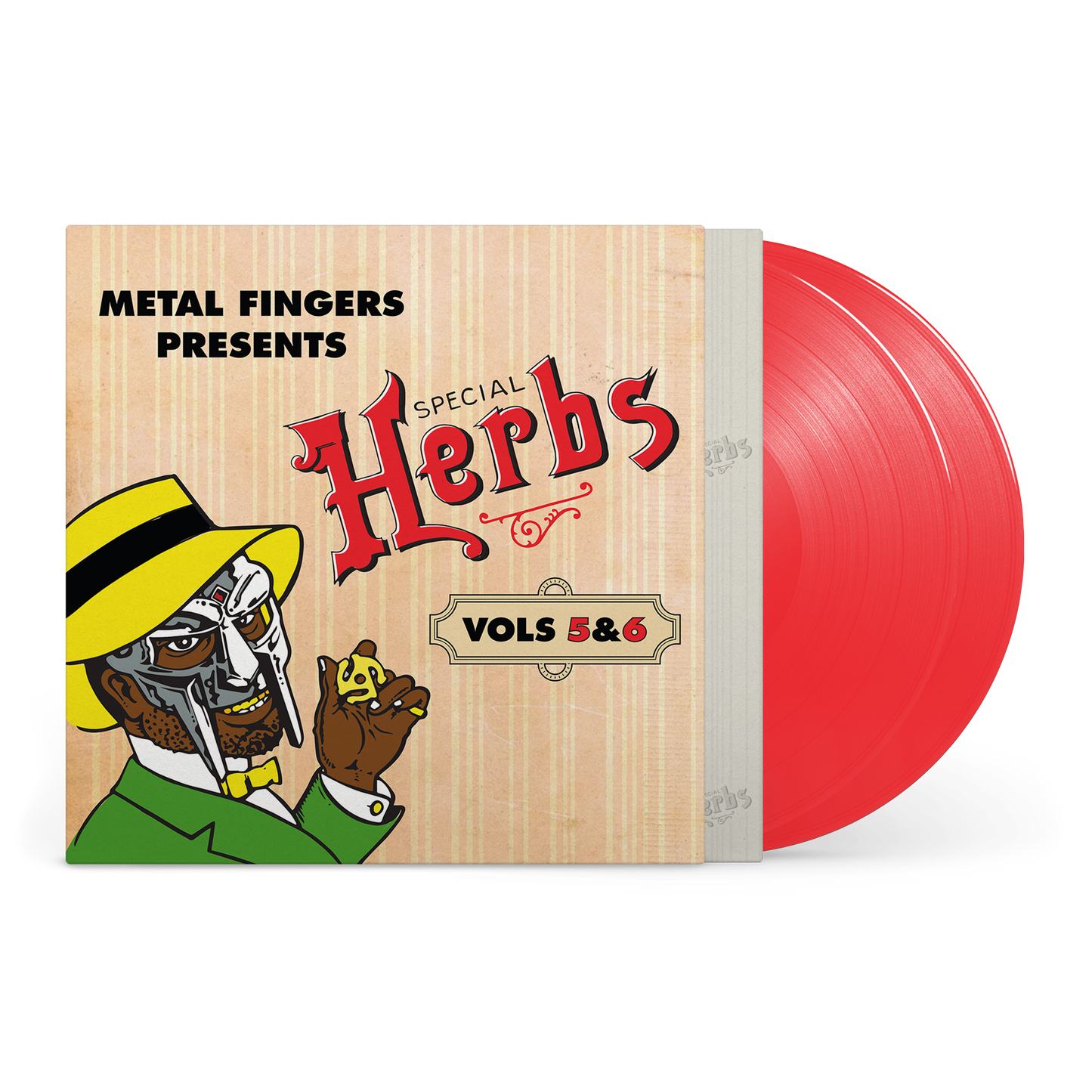 MF Doom - Metal Fingers Presents: Special Herbs Vol. 5 & 6 (APPLE RED VINYL) | Mint (M) Mint (M)-