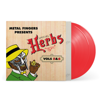 MF Doom - Metal Fingers Presents: Special Herbs Vol. 5 & 6 (APPLE RED VINYL) | Mint (M) Mint (M)-