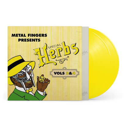 MF Doom - Metal Fingers Presents: Special Herbs Vol. 3 & 4 (LEMON YELLOW 2xVINYL) | Mint (M) Mint (M)-
