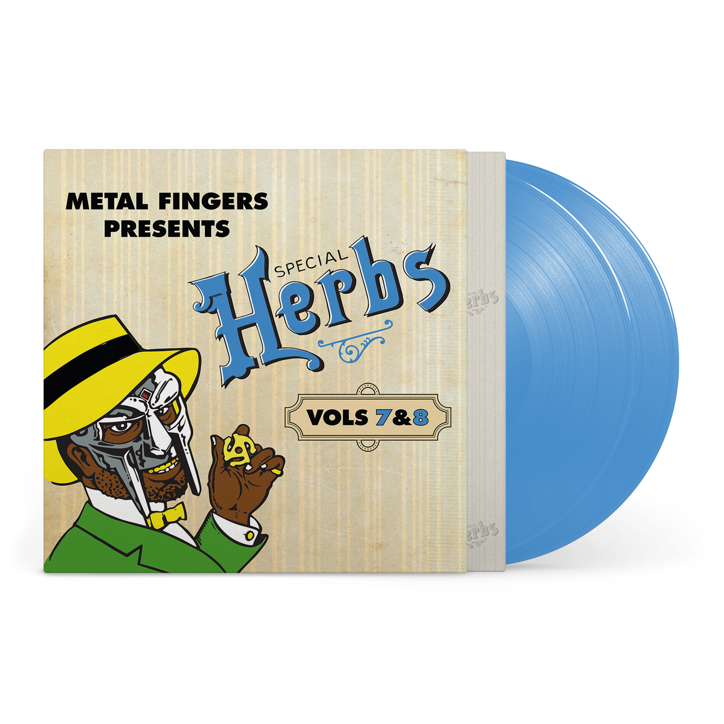 MF Doom - Metal Fingers Presents: Special Herbs Vol. 7 & 8 (SKY BLUE 2xVINYL) | Mint (M) Mint (M)-