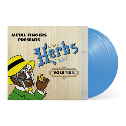 MF Doom - Metal Fingers Presents: Special Herbs Vol. 7 & 8 (SKY BLUE 2xVINYL) | Mint (M) Mint (M)-