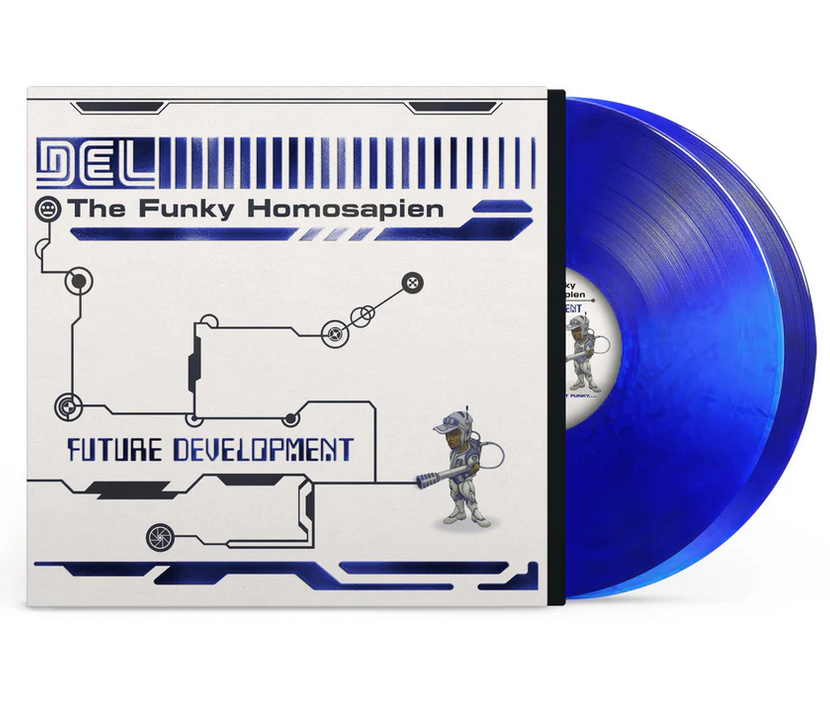 Del the Funky Homosapien - Future Development (BLUE SILVER 2xVINYL) | Mint (M) Mint (M)-