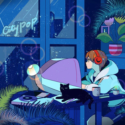 Lo-Fi City Pop - Grey October Sound (Clear Blue Vinyl) | Mint (M) Mint (M)-