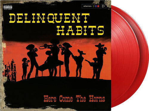 Delinquent Habits - Here Comes The Horns (MOV 180G RED VINYL 2xLP) | NEW-