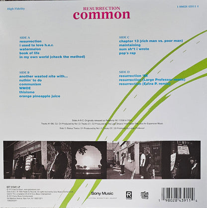 Common - Resurrection (2xCOLOR VINYL) | Mint (M) Mint (M)-