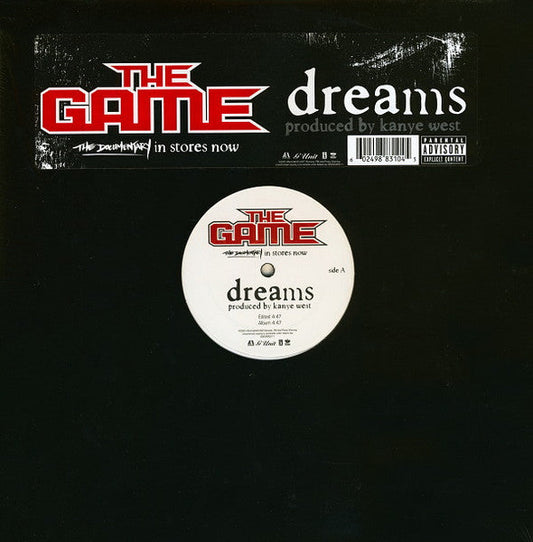 The Game - Dreams (VINYL 12" CZAR ENTERTAINMENT B0004953-11 2005) | Mint (M) Excellent+ (EX+)-