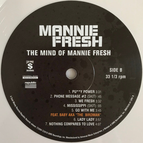The Mind Of Mannie Fresh (CREAM VINYL) | Mint (M) Mint (M)-