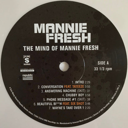 The Mind Of Mannie Fresh (CREAM VINYL) | Mint (M) Mint (M)-
