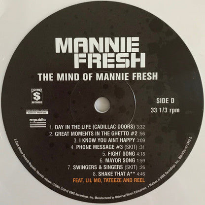 The Mind Of Mannie Fresh (CREAM VINYL) | Mint (M) Mint (M)-