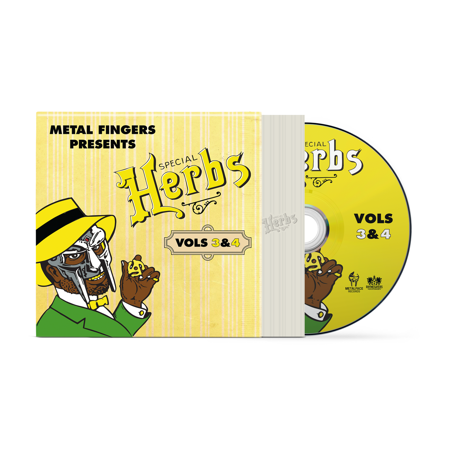 MF Doom - Metal Fingers Presents: Special Herbs Vol. 3 & 4 (CD) | Mint (M) Mint (M)-