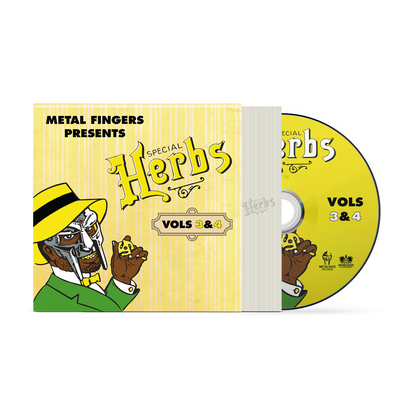MF Doom - Metal Fingers Presents: Special Herbs Vol. 3 & 4 (CD) | Mint (M) Mint (M)-