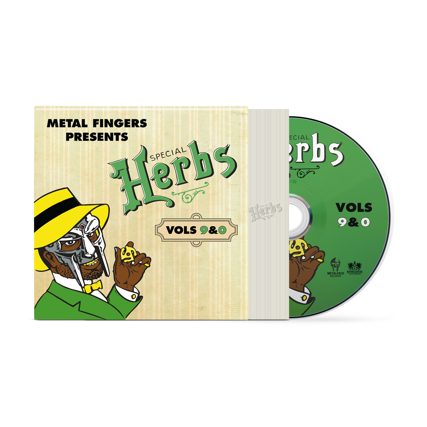 MF Doom - Metal Fingers Presents: Special Herbs Vol. 9 & 0 (CD) | Mint (M) Mint (M)-