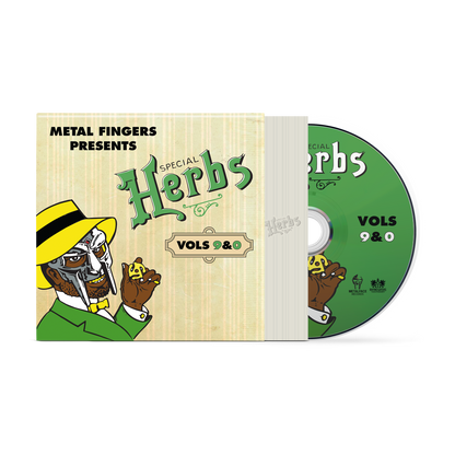 MF Doom - Metal Fingers Presents: Special Herbs Vol. 9 & 0 (CD) | Mint (M) Mint (M)-
