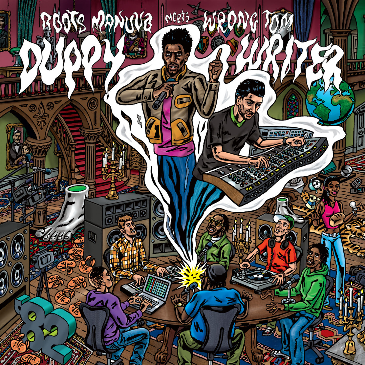 Roots Manuva meets Wrongtom - Duppy Writer (CD) |-