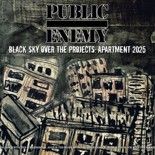 Public Enemy - (PRE-ORDER 10/10/25) Black Sky Over The Projects: Apartment 2025 (VINYL) | Mint (M) Mint (M)-