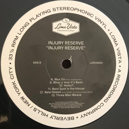 Injury Reserve (VINYL) | Mint (M) Mint (M)-