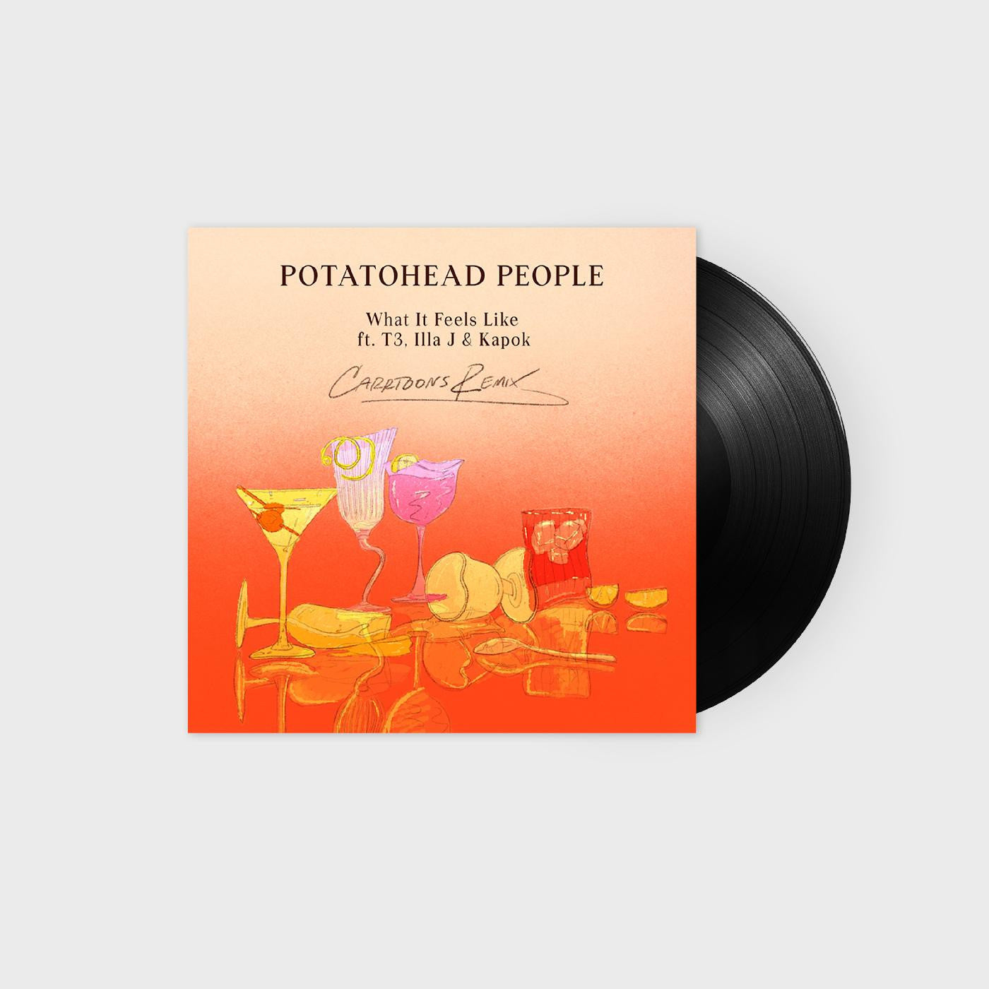 Potatohead People - What It Feels Like (feat. T3, Illa J & Kapok) [Carrtoons Remix] |-