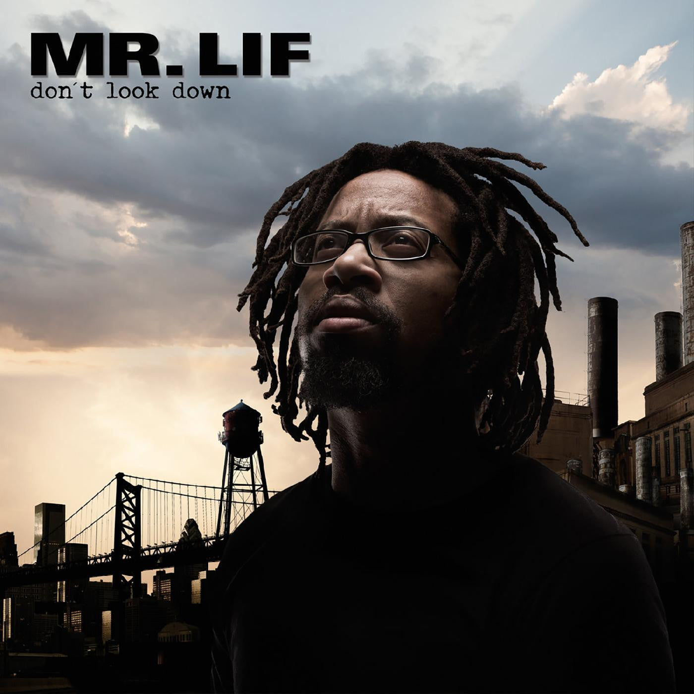 Mr. Lif - Don't Look Down (BLACK & GREY VINYL) |-