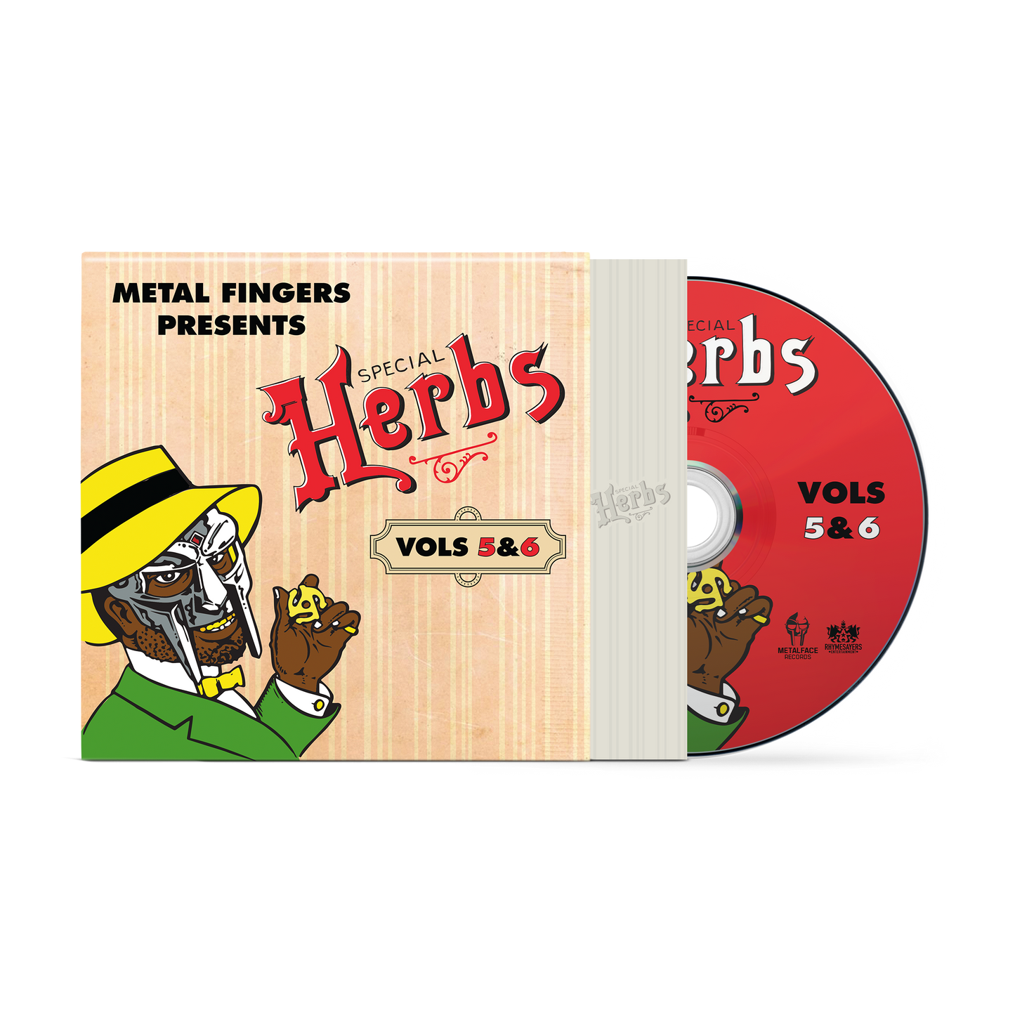 MF Doom - Metal Fingers Presents: Special Herbs Vol. 5 & 6 (CD) | Mint (M) Mint (M)-