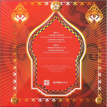 PANJABI MC - MUNDIAN TO BACH KE (VINYL 12" Dance On The Beat DOTB-51 2026) | NEW-