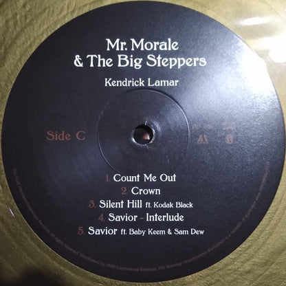 Kendrick Lamar - Mr. Morale & The Big Steppers *SEALED* (GOLD METALLIC 2xVINYL) | Mint (M) Mint (M)-